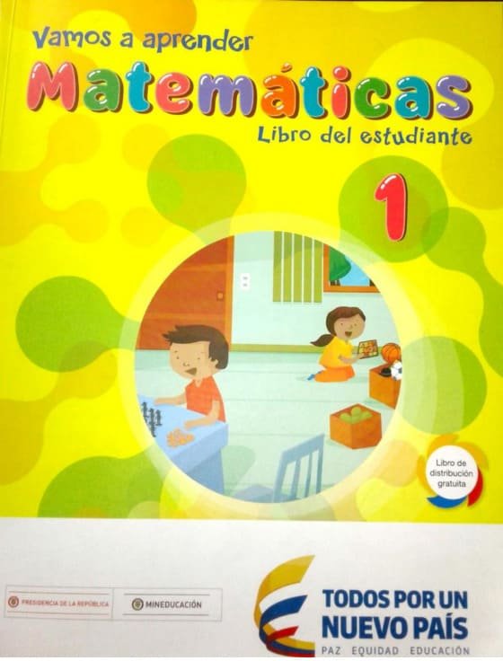 Vamos a Aprender Matemáticas 1 – Libro del Estudiante