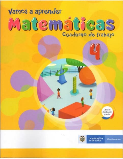 Vamos a Aprender Matemáticas 4 – Cuaderno de Trabajo