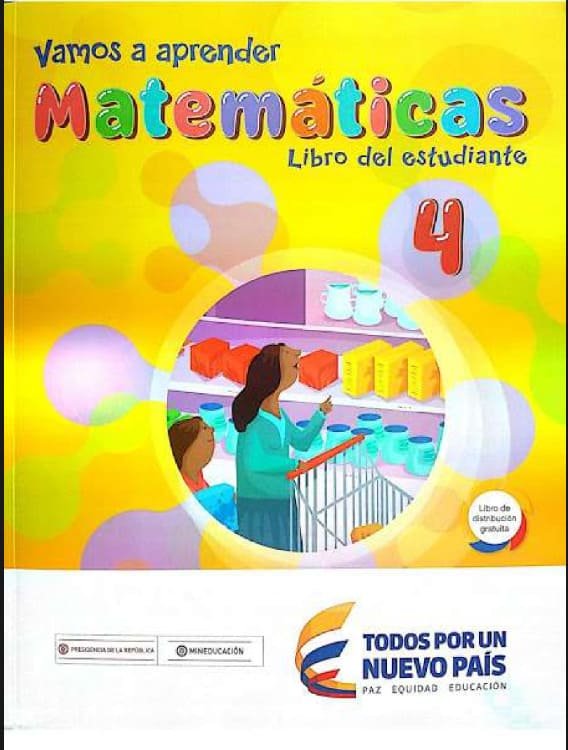 Vamos a Aprender Matemáticas 4 – Libro del Estudiante