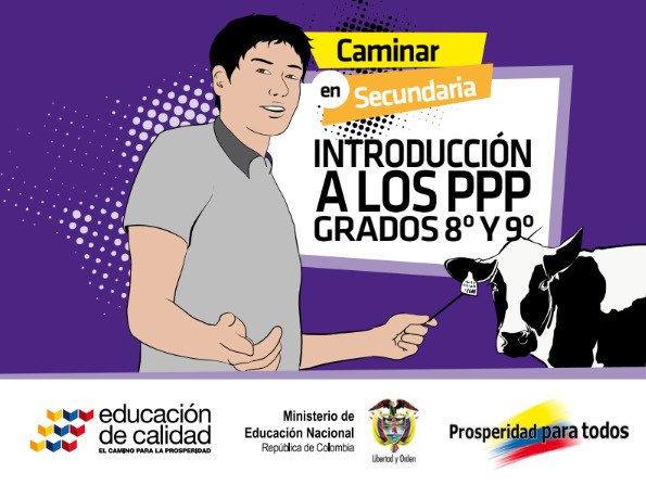 Caminar en secundaria 8 y 9 introducción a los proyectos pedagógicos productivos