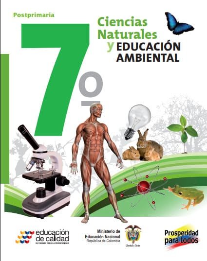 Ciencias Naturales Grado 7 Postprimaria