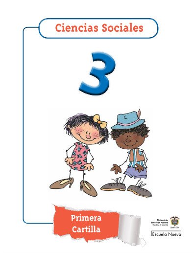Ciencias Sociales 3 Primera Cartilla