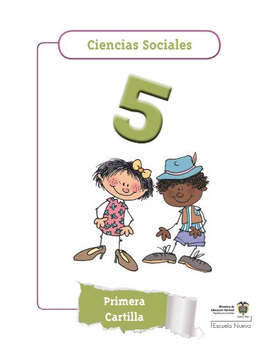 Ciencias Sociales 5 Primera Cartilla