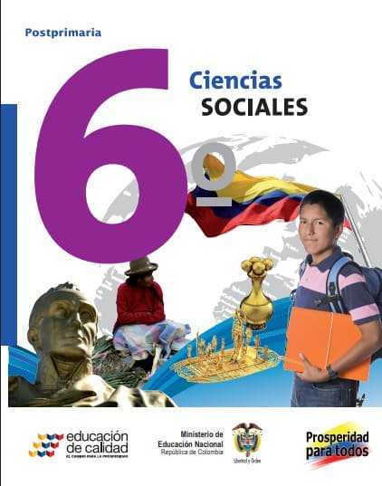 Ciencias Sociales Grado 6 Postprimaria