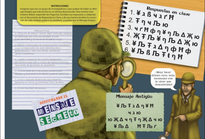 Descifrando el mensaje secreto tercer grado ciencias sociales