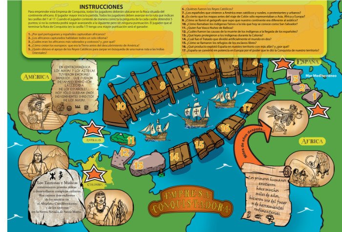 Empresa conquistadora cuarto grado ciencias sociales