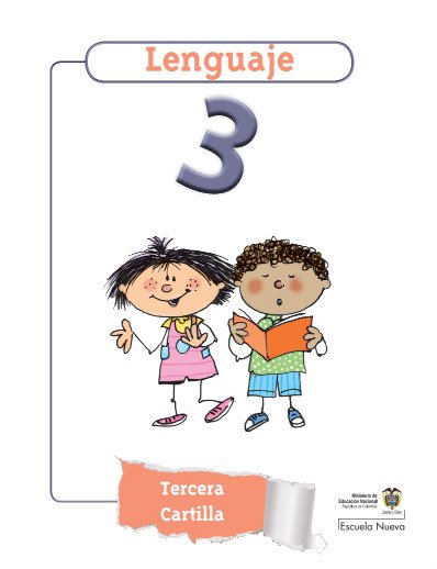 Lenguaje 3 Tercera Cartilla