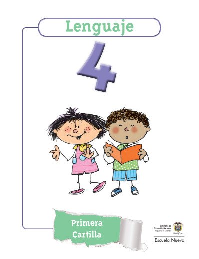 Lenguaje 4 Primera Cartilla