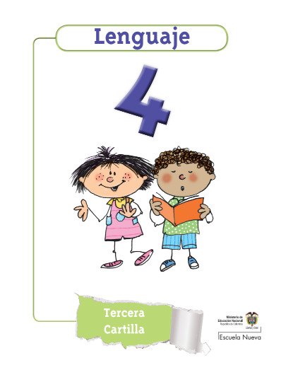 Lenguaje 4 Tercera Cartilla