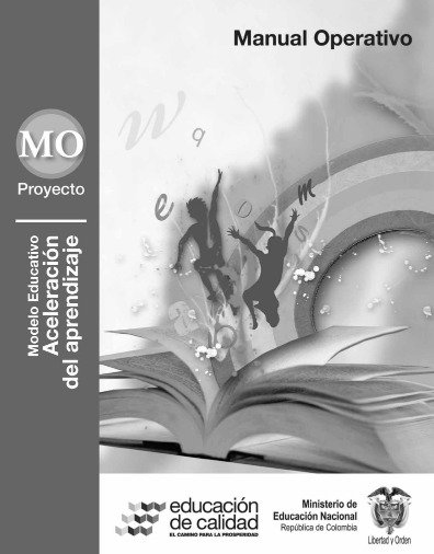 Manual Operativo Aceleración del aprendizaje