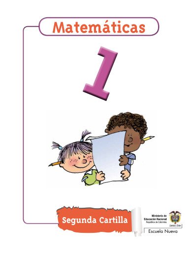 Matemáticas 1 Segunda Cartilla
