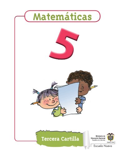 Matemáticas 5 Tercera Cartilla
