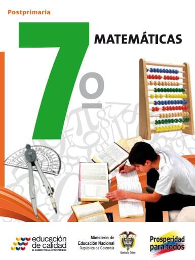 Matemáticas Grado 7 Postprimaria