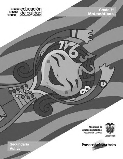 Matemáticas Grado 7 – Secundaria Activa