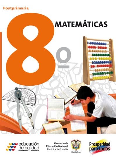 Matemáticas Grado 8 Postprimaria