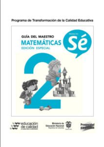Guía del maestro matemáticas 2 proyecto sé