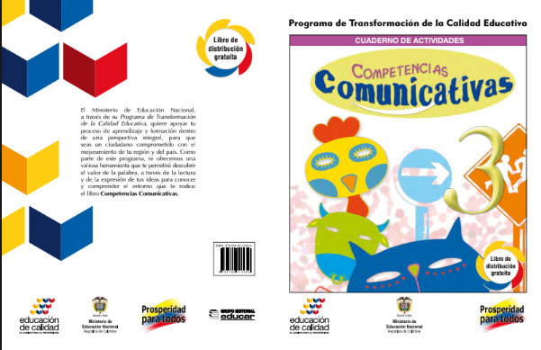 Competencias Comunicativas Cuaderno de Actividades Tercero